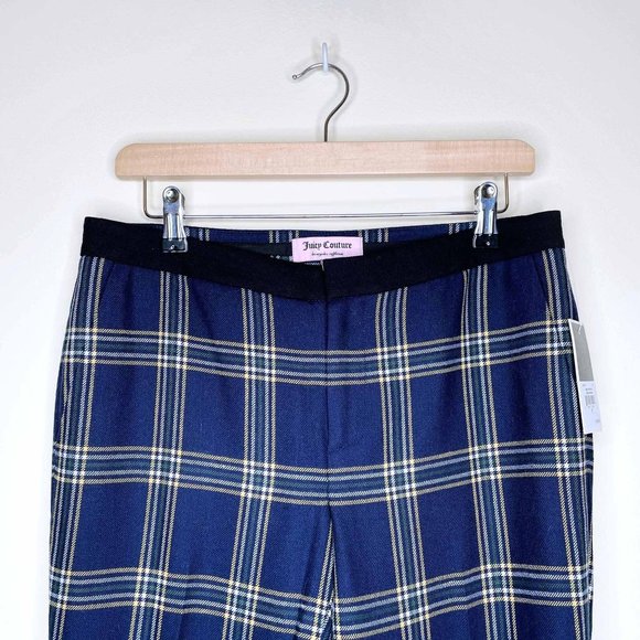 Juicy Couture Eton wool-blend plaid pants - Picture 4 of 11